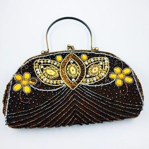 "The Hive" Vintage Clutch